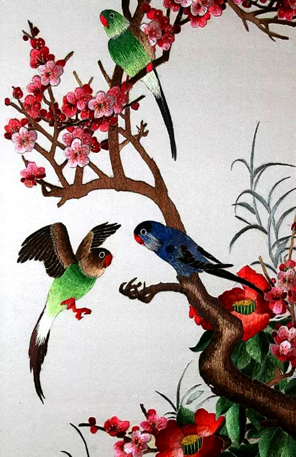 embroidery-parrots – All Things Chinese